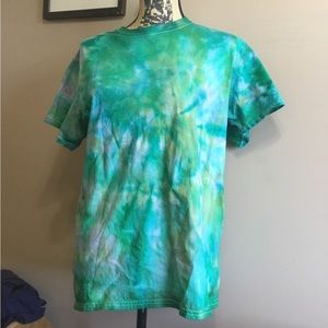 Upcycled tie dye tee unisex